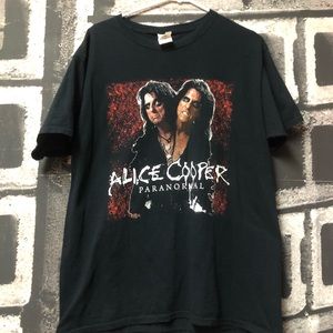 Alice Cooper concert tshirt